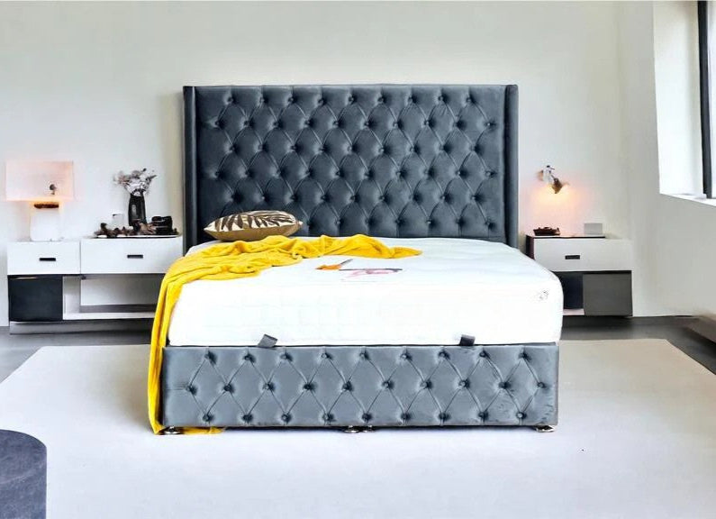 El Paso Chesterfield Ottoman Bed