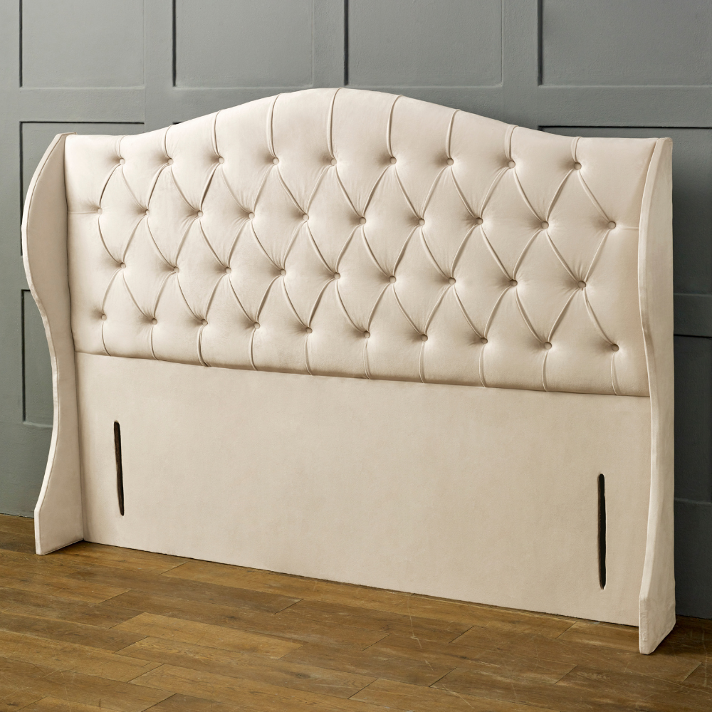 Cream Plush Velvet