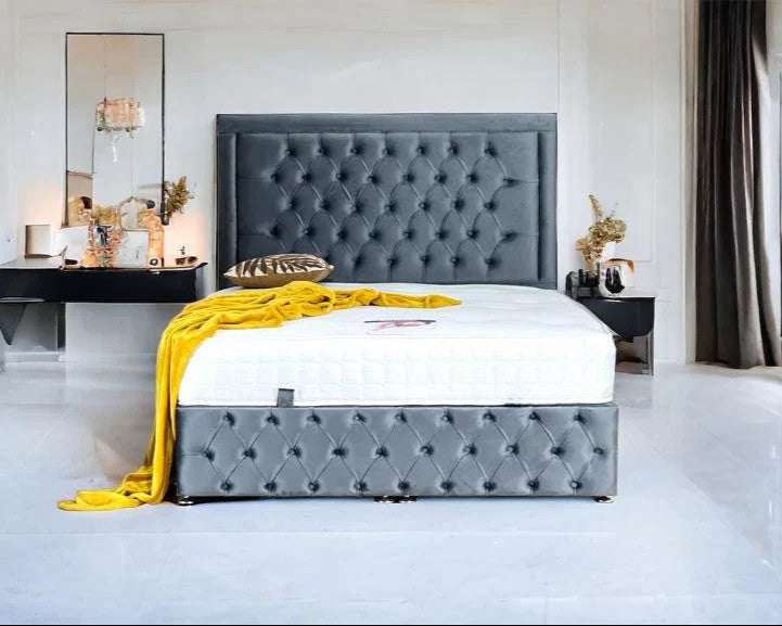 Saige Chesterfield Ottoman Bed