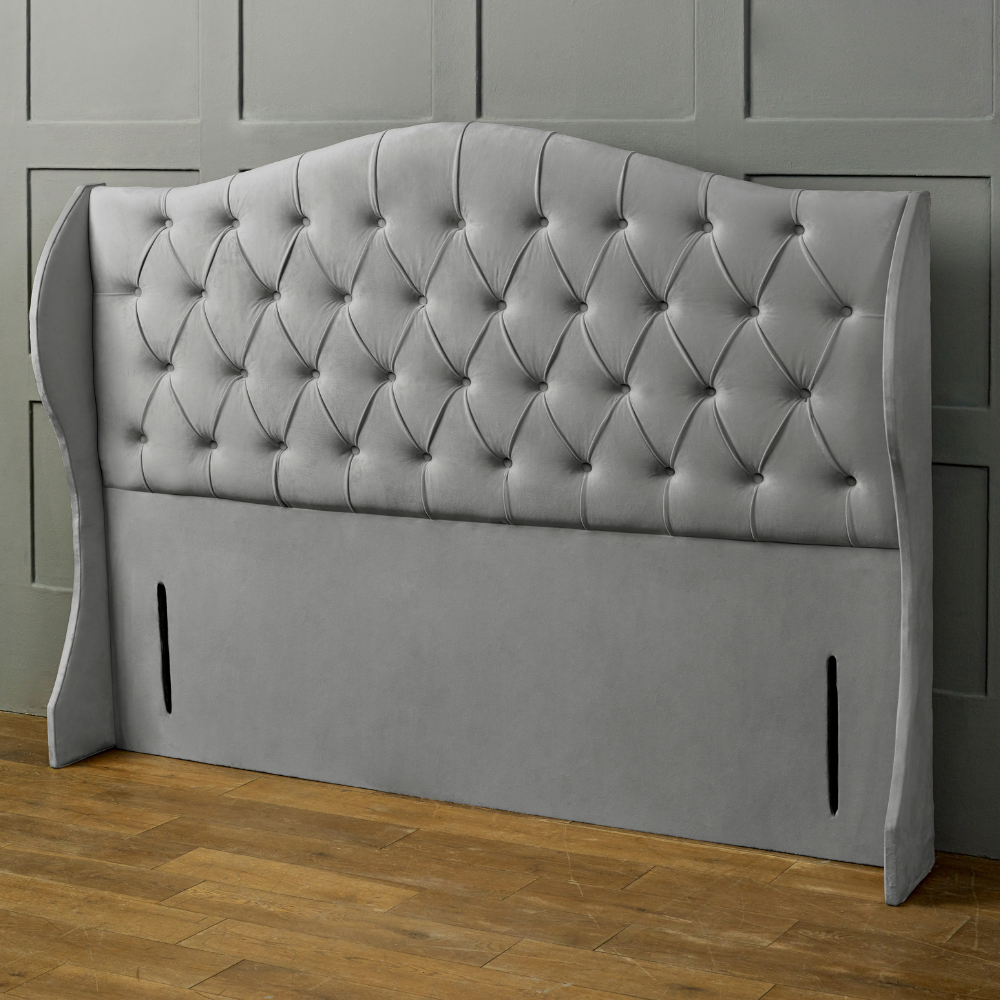 Silver Plush Velvet