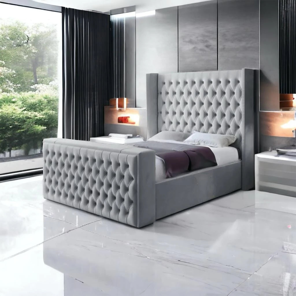 Marquise Wingback TV Bed