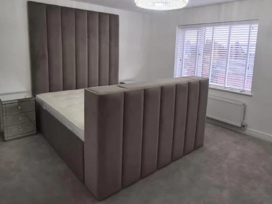 Izmir Multi Panel Electric TV Bed