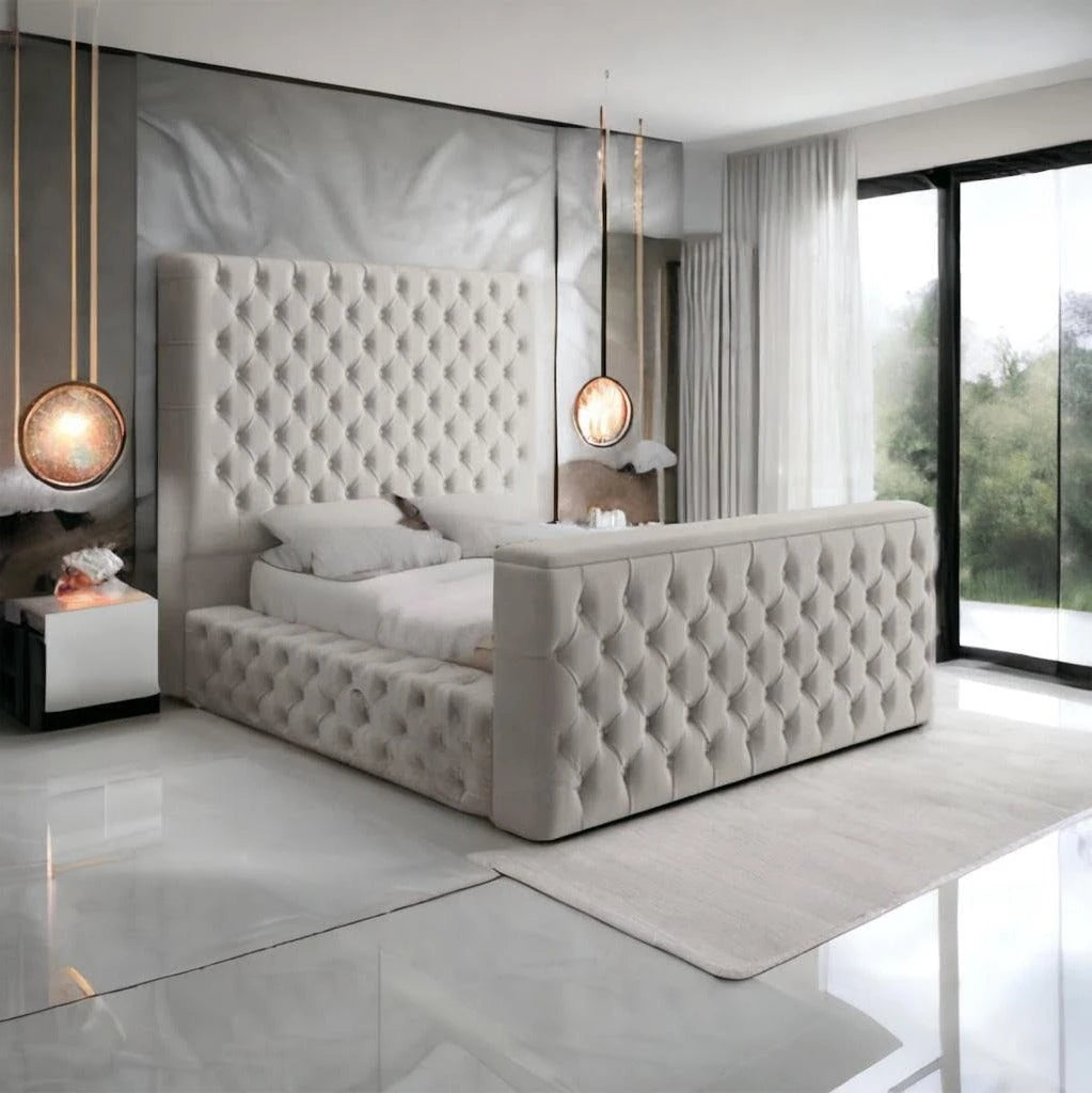 Selene Chesterfield TV Bed