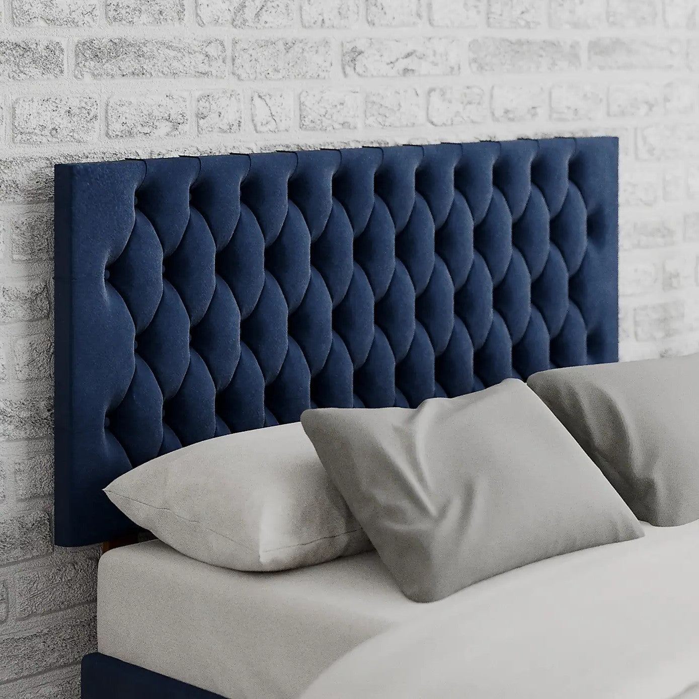 Classic Monroe Tufted Headboard in 26"Inch