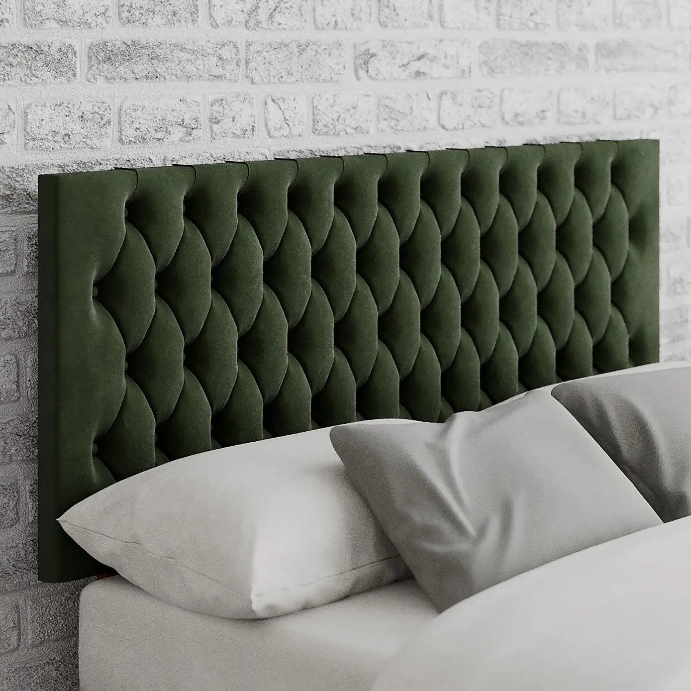 Classic Monroe Tufted Headboard in 26"Inch