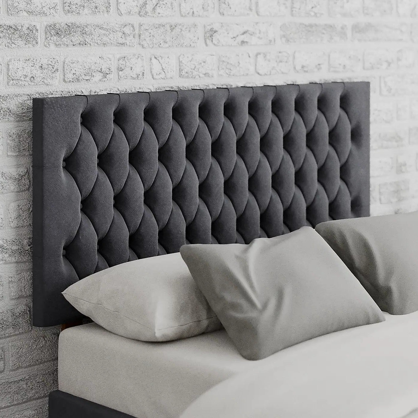 Classic Monroe Tufted Headboard in 26"Inch