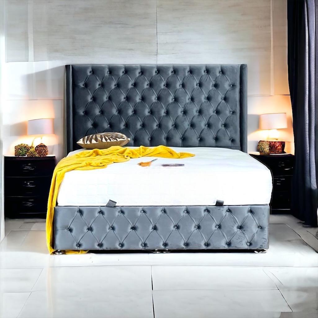 Isabella Wingback Chesterfield Bedframe