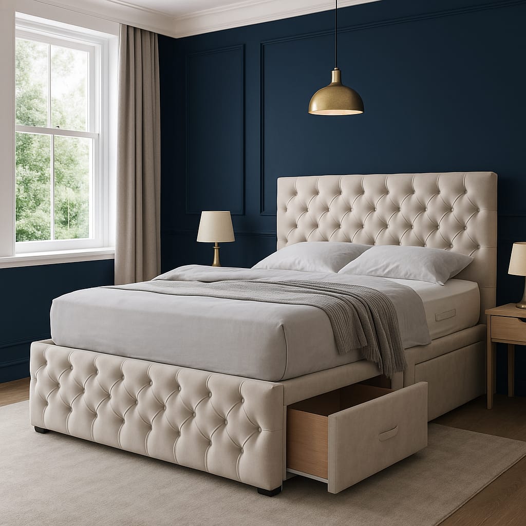 Kara Chesterfield Divan Bed