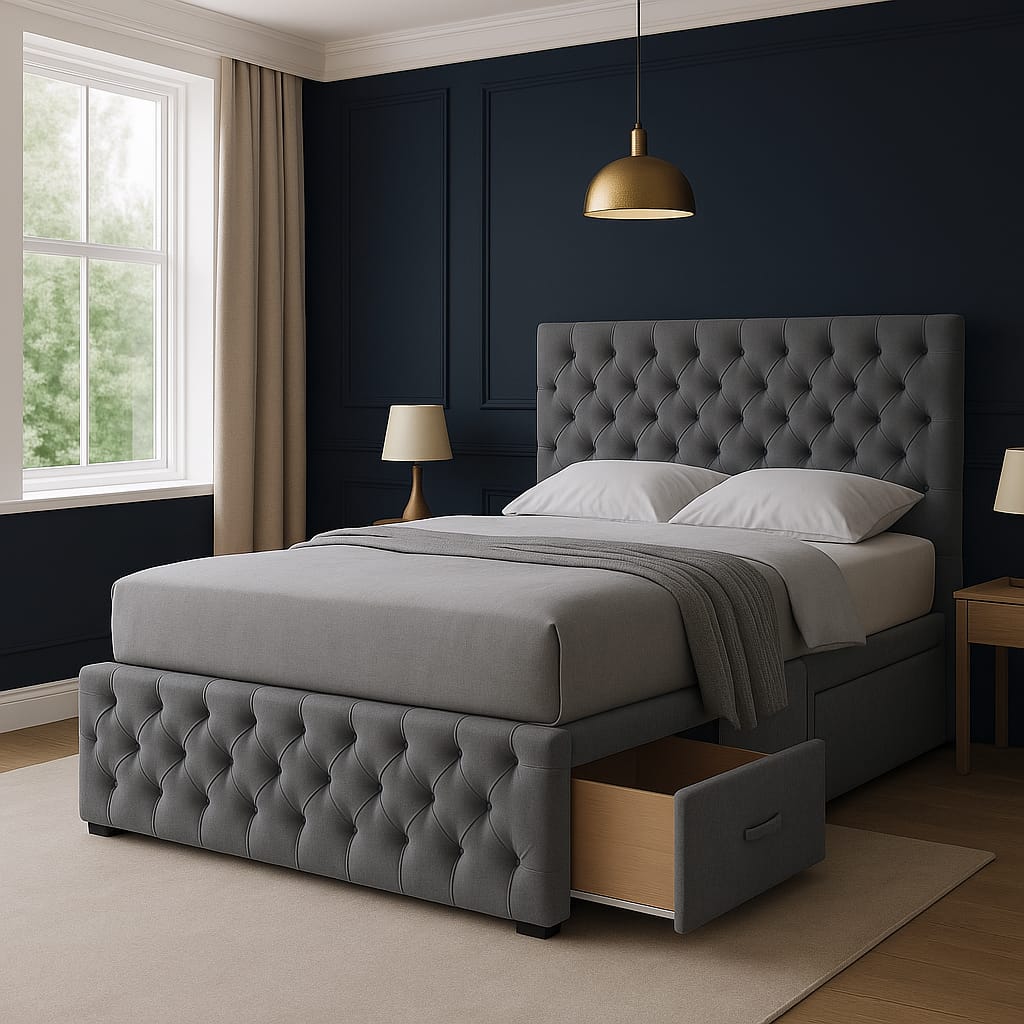 Kara Chesterfield Divan Bed
