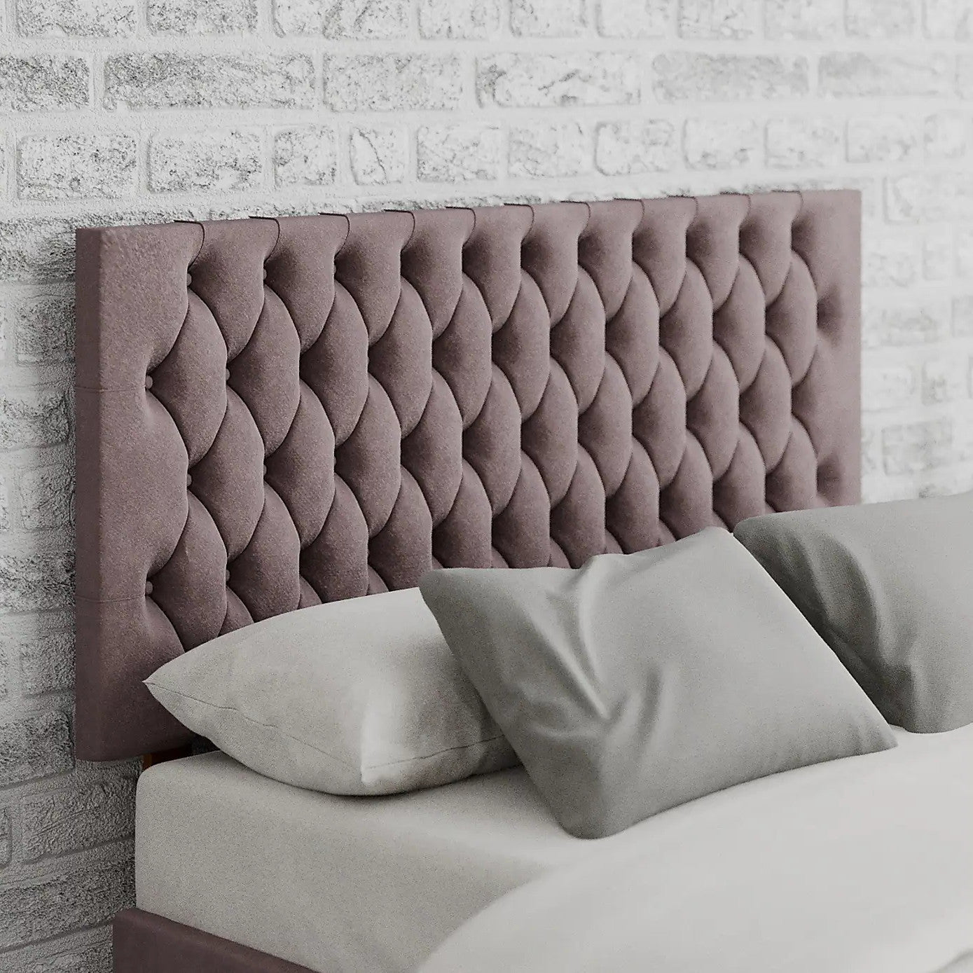 Classic Monroe Tufted Headboard in 26"Inch