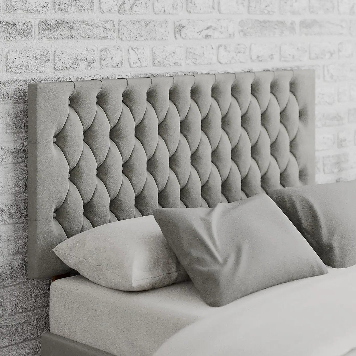 Classic Monroe Tufted Headboard in 26"Inch