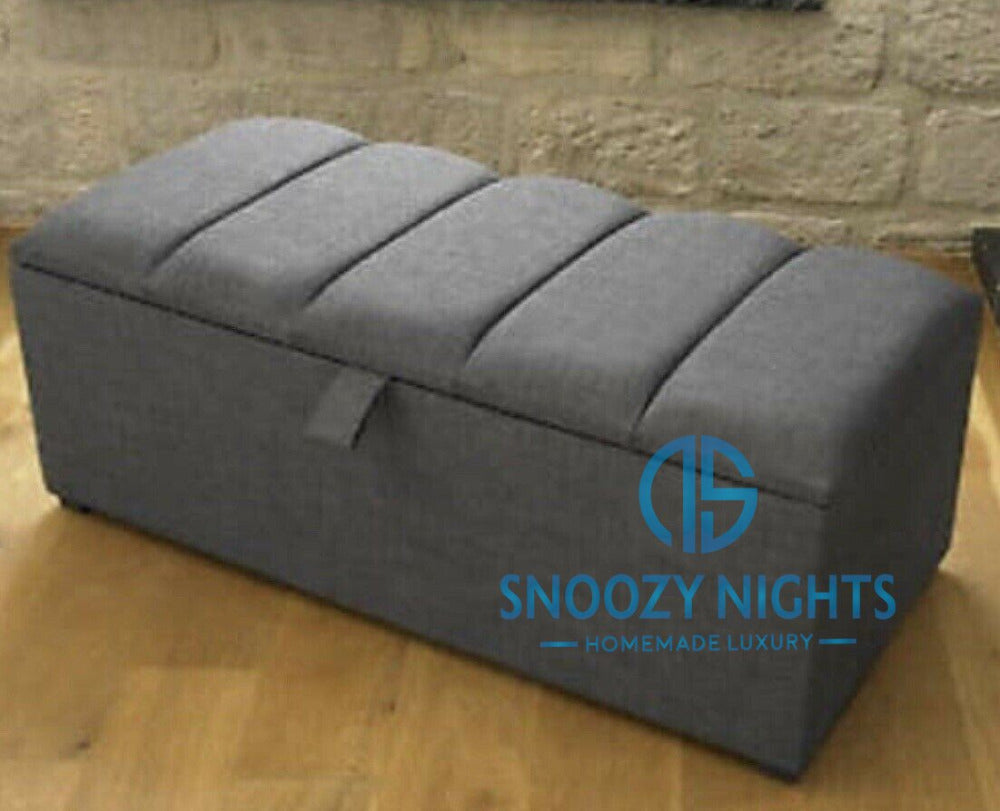 Sara Chesterfield Ottoman Blanket Storage Toy Box