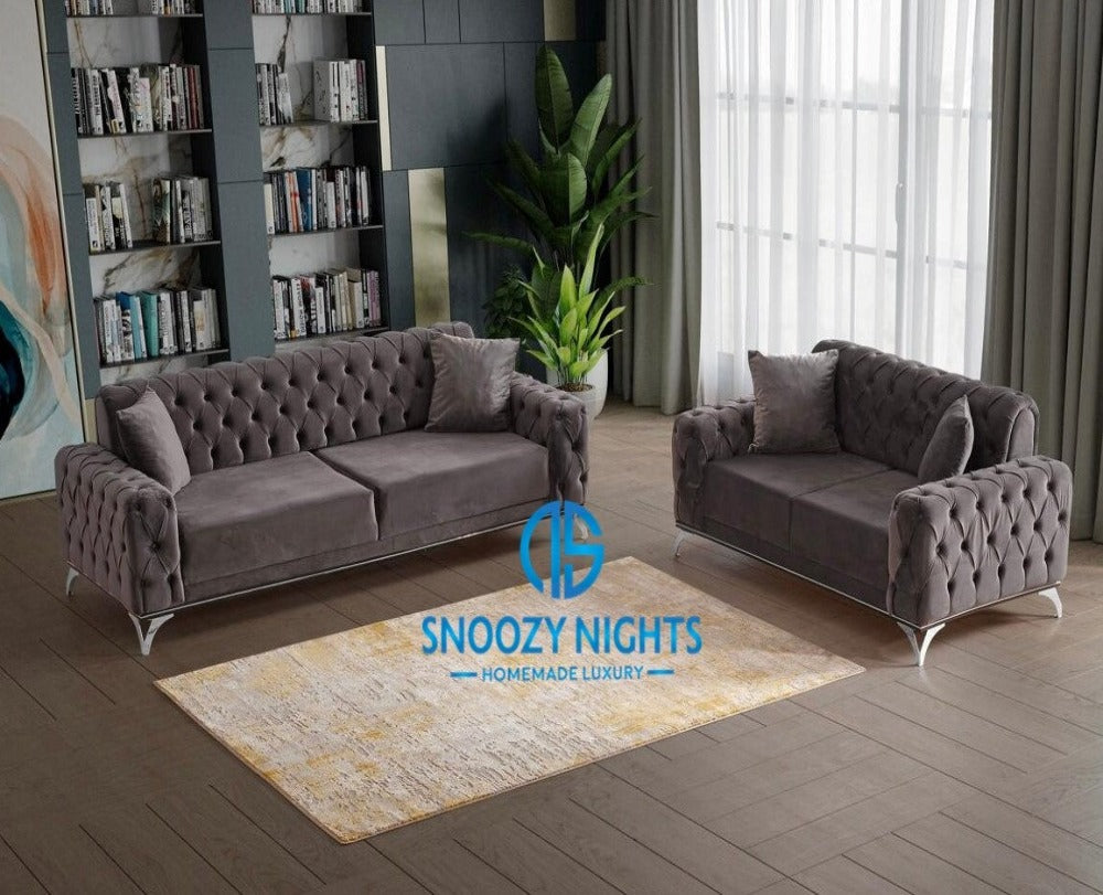 Sydney Chesterfield 3+2 sofa set